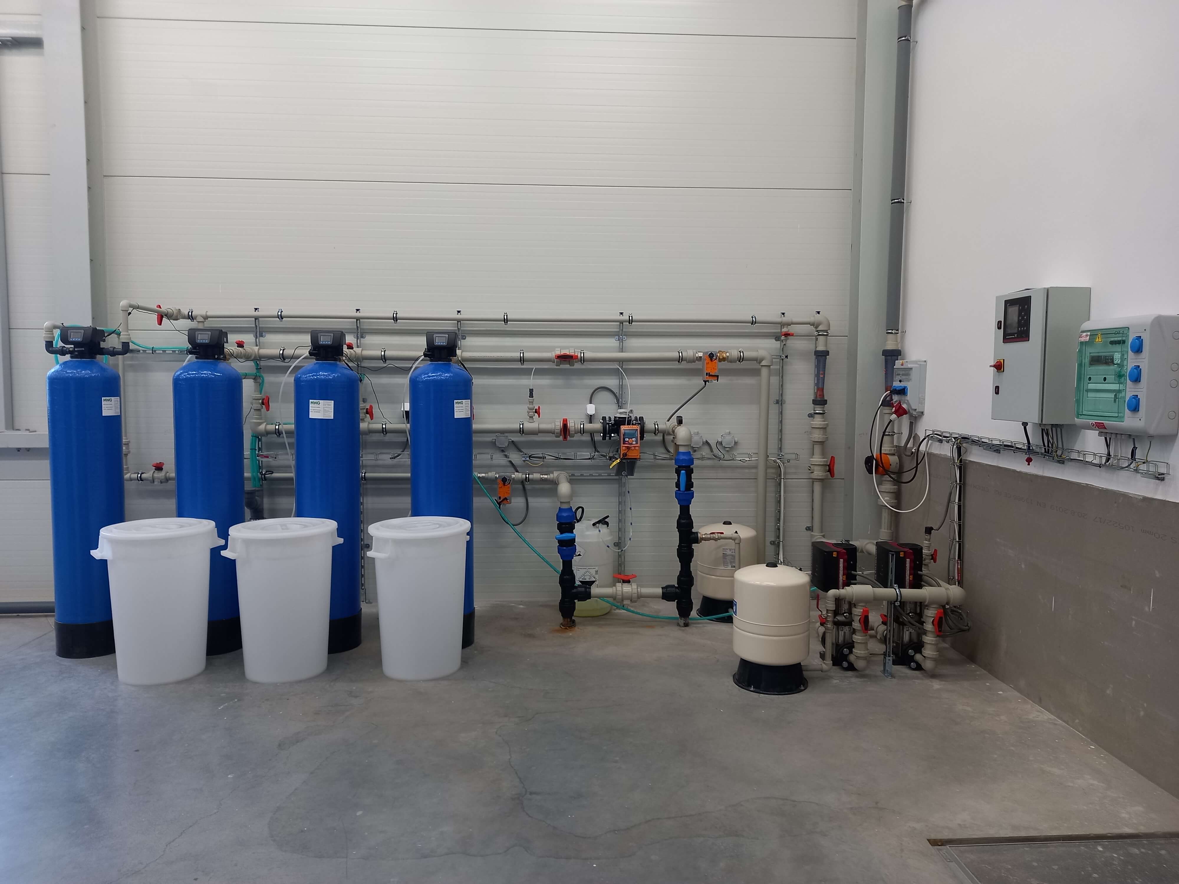 Úpravna vody ve společnosti RETRE